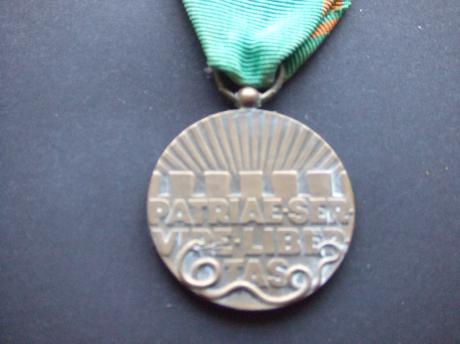 PATRIAE SERVIRE LIBERTAS Vrijwilligers medaille